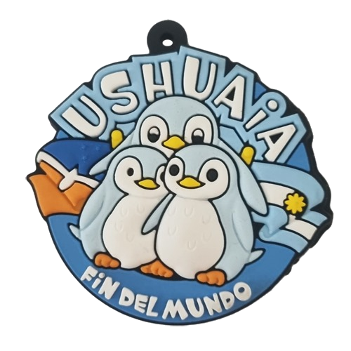 Chaveiro Ushuaia Família Pinguim